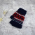 Knitted Thermal Gloves Half Finger Deer Jacquard Gloves Factory Direct Sales
