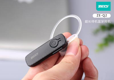 Zeki bluetooth headset Q2 mini car earpiece business gift bluetooth earpiece universal stereo