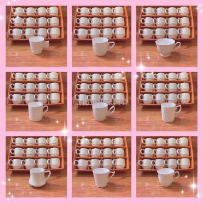 Ceramic Coffee Cup Set Tea Cup Water Cup Advertising Cup Creative Gift Cup Foreign Trade Export Cup Jingdezhen