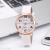 Wish sells fashionable flower design ladies watch small and fresh style ladies leather wrist watch