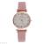 Foreign trade new fashion watch wholesale fashion ladies watch classic pu strap alloy watch head wrist watch