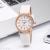 Ladies watch fashionable exquisite small dial multi-color face with diamond bracelet watch versatile ladies watch