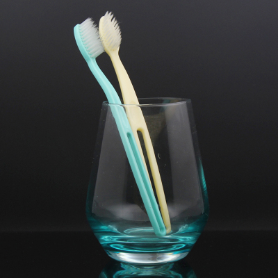 Hotel toothbrush colored brand name customized toothbrush for hotel 