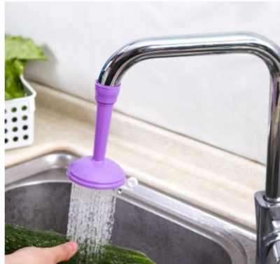 Kitchen bathroom faucet water saver can be adjusted water economizer water saving steam nozzle anti - splash spray filter