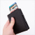 Aliexpress RFID antimagnetic wallet two-fold card case automatic shell card type credit card case for foreign trade