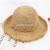 Japanese version of lafite hand hook hair edge bowknot uv protection wholesale sunshade eaves hat lady fisherman hat