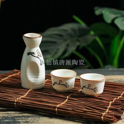 Ceramic wine set gift wine pot wine cup white wine cup wine red wine cup foreign trade ceramic handicraft jingdezhen