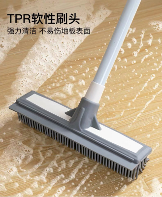 The cleaning brush long handle to dead end brush soft glue ground brush
