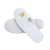 Hot sale disposable hotel room slippers with and sponge heels hotel slipper