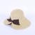 Straw lady fresh little top hat holiday flat-topped sunshade Straw hat cross-border e-commerce