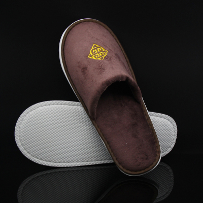 Cheap Disposable Fleece hotel slippers