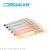 Dianshi Stationery Triangle Highlighter Marking Pen Colorful Suit Silver Candy Color Large Capacity Ds819