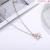 Er nan jewelry fashion stainless steel necklace titanium steel clover necklace popular in Japan and South Korea sales