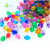 Factory Direct 14mm Acrylic Gravel Head Ice Cube Colorful Crystal Gem PS Plastic Artificial Simulation Scattered Beads