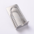 Creative round 304 stainless steel toothbrush holder wall-mounted viscose stainless steel toothbrush holder