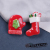 Santa Claus snow cream jam phone shell diy handmade resin accessories stick drill material package