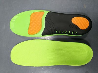 PU sports insole new flat foot straightening insole arch support straightening shoe low arch inner and outer insole