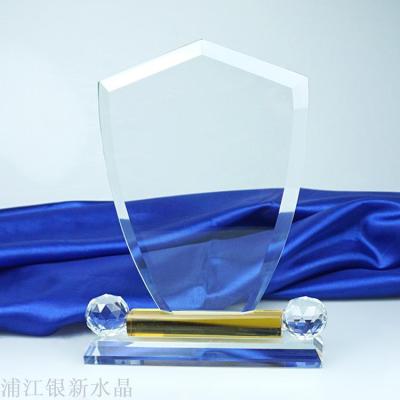 Iceberg shields crystal medal trophy customized personalized honor brand authorized custom creative award engraved spot