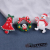 Santa Claus snow cream jam phone shell diy handmade resin accessories stick drill material package