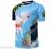 Manufacturer direct selling customized environmental protection polyester men's T shirt RPET dry fit bird eye T shirt