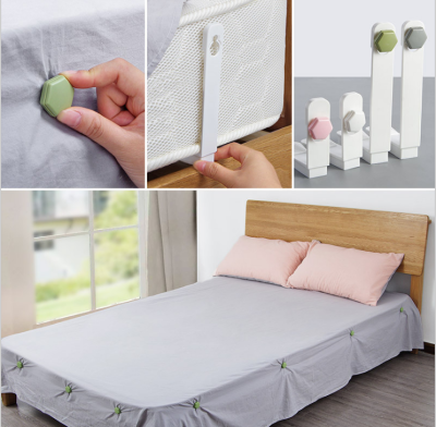 Bed sheet clamp anti-slip retainer household mattress wrap Angle retainer long Bed sheet retainer