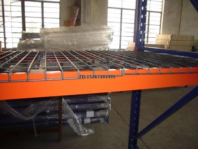 Heavy duty warehouse shelf mesh decking shelf rack 