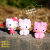 Creative Vinyl Cartoon Doll Key Pendant Men and Women Pendant Hello Kitty KT Cat Key Chain Gift Wholesale