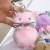 Mouse hamster cute little key chain pendant bag pendant bag pendant hair ball