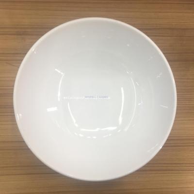 Ceramic Bowl Factory Direct Sales New Bone China 9-Inch Dinner Bowl