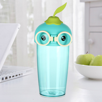 Creative angry birds cartoon plastic water bottle students children environmental cute cartoon water bottle