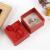 Multi-color Bronzing heart box bowknot jewelry box set of Accessories Storage box Heaven and Earth cover box wholesale
