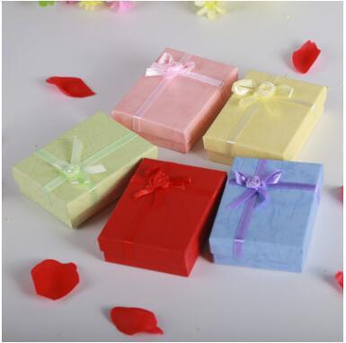 Hansong 7*9 rose heaven and earth cover jewelry box necklace box ring ring box gift box manufacturers wholesale
