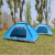 Outdoor tent travel quick open tent fully automatic single and double door camping tent field fishing tent