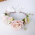 European and American bride garland bridesmaid headpiece pink rose hair band wedding flower child accessories wedding dress hair accessories
