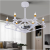 Crystal Chandelier Light Modern Chandeliers Dining Room Light Fixtures Bedroom Living Farmhouse Lamp Glass Led 48