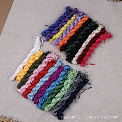DIY handmade accessories bracelet system material A, B jade string rope tassel tassel line wholesale