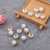 Manufacturers direct quality DIY accessories accessories imitation pearl super bright KC, white K bread choker pendant