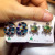 It is adopted Austrian crystal set spring and summer style Korean studs earrings simple atmosphere wholesale manufacturers