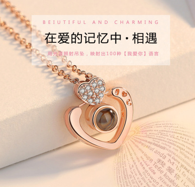 European and American jewelry necklace female pendant S925 silver hot style cross-border new accessories body chain find sources