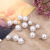 Hand-made imitation pearl pendant accessories DIY accessories mobile phone pearl pendant hair accessories shoe clothing beads