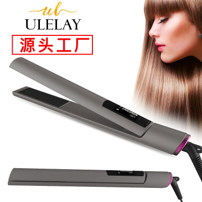 Cross-border new hot style digital hair straightener multi-functional ceramic multi-functional hair straightener