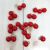Factory direct selling 8-16mm abs round cherry red imitation pearl pendant accessories wholesale clothing accessories