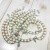 Manufacturers direct selling 6mm imitation pearl chain DIY pearl chain shoe materials and accessories wholesale