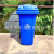 Plastic garbage can 240L large outdoor classified sanitation garbage can thicken the trailer storage bucket in the property management area