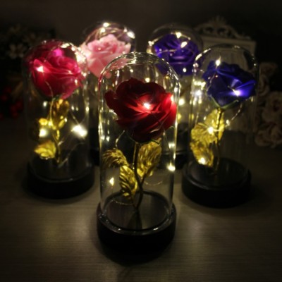 Creative plastic imitation flower gift exquisite immortal flower rose placement