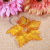 DIY manual beads, big maple leaf 38*26mm cash tree leaves/acrylic through pearl/wholesale materials