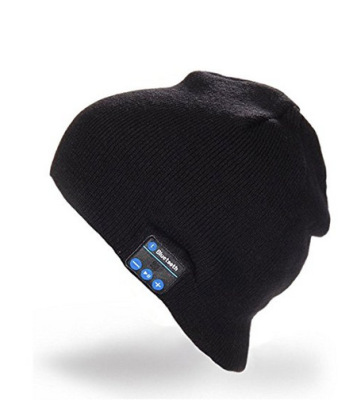 Bluetooth hat knitted headband hat smart wireless conversation warm knit hat Bluetooth hat