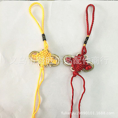 High-grade 8-plate Chinese knot small Chinese knot pendant car hang decoration Chinese knot wholesale Chinese style characteristics