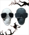Little Skull Bluetooth Speaker Ghost Head Halloween Gift Subwoofer