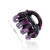 Korean Hair Accessories Grip Updo Hair Claw Grip Vertical Clip Resin Drop-Resistant Barrettes Claw Clip Stall